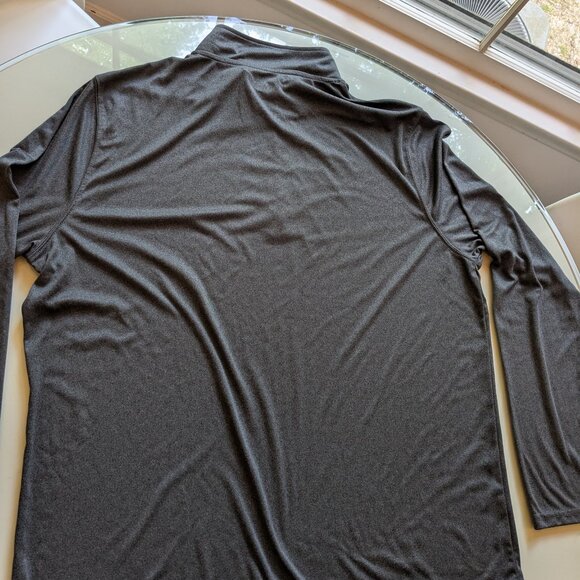 OHIO STATE BUCKEYES Long Sleeve Zip Collar TEE  Men Size XXL 2XL  #119 - Picture 6 of 7